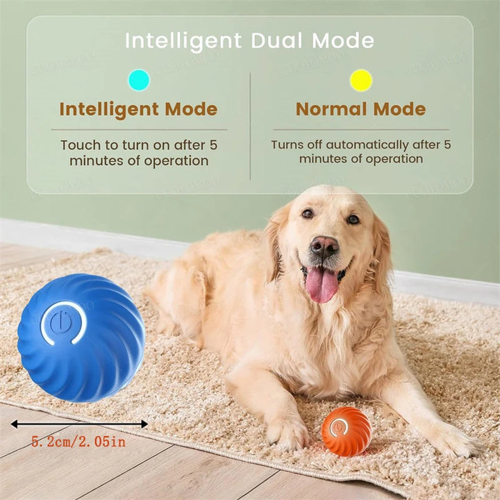 Smart Interactive Bouncing Ball – USB Rechargeable Pet Toy