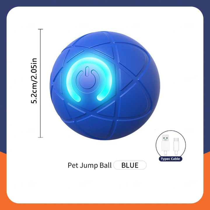 Smart Interactive Bouncing Ball – USB Rechargeable Pet Toy