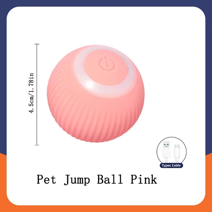 Smart Interactive Bouncing Ball – USB Rechargeable Pet Toy