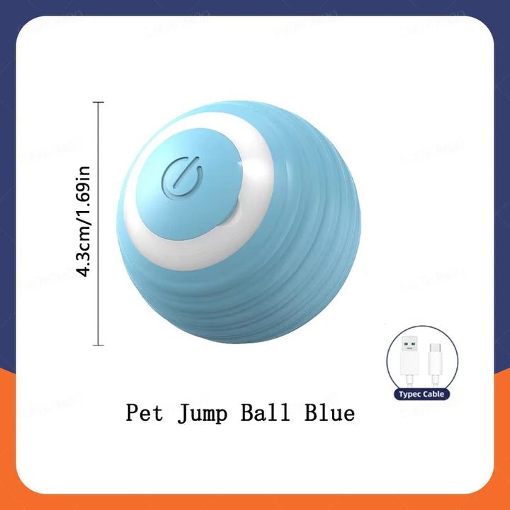 Smart Interactive Bouncing Ball – USB Rechargeable Pet Toy