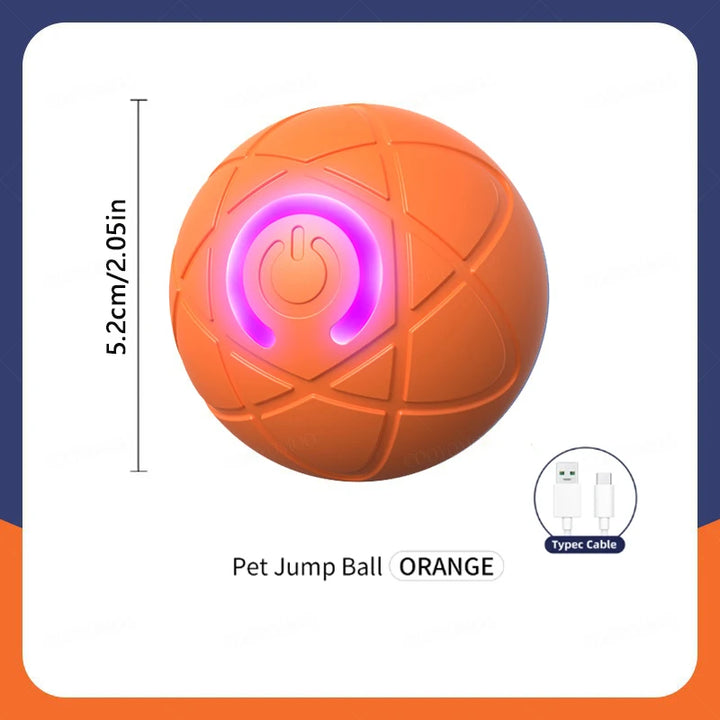 Smart Interactive Bouncing Ball – USB Rechargeable Pet Toy