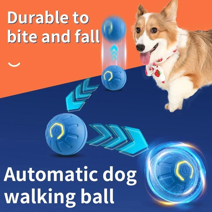 Smart Interactive Bouncing Ball – USB Rechargeable Pet Toy