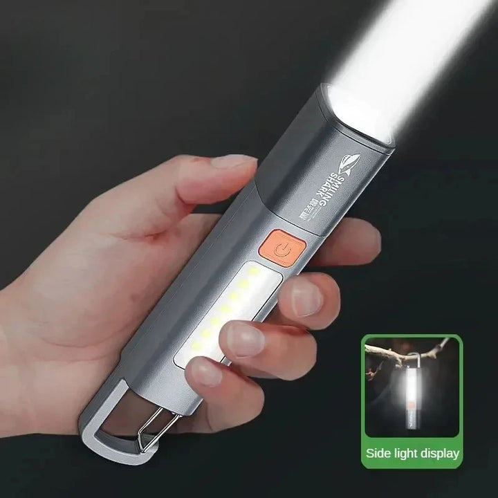Xiaomi Rechargeable Torch 2-in-1 – Ultra Bright with Side Light!