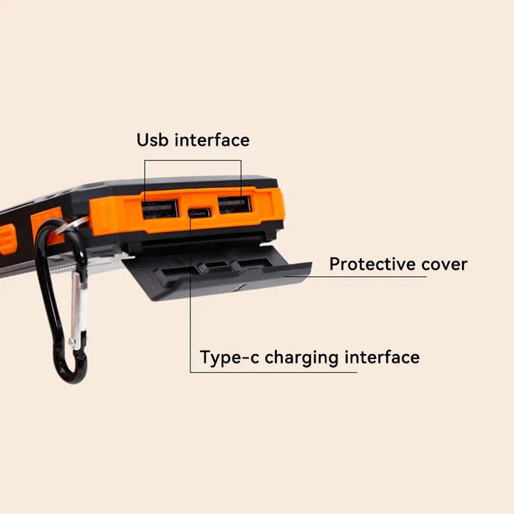 Xiaomi Solar Power Bank 200,000mAh – Fast Charge, Anywhere Power.