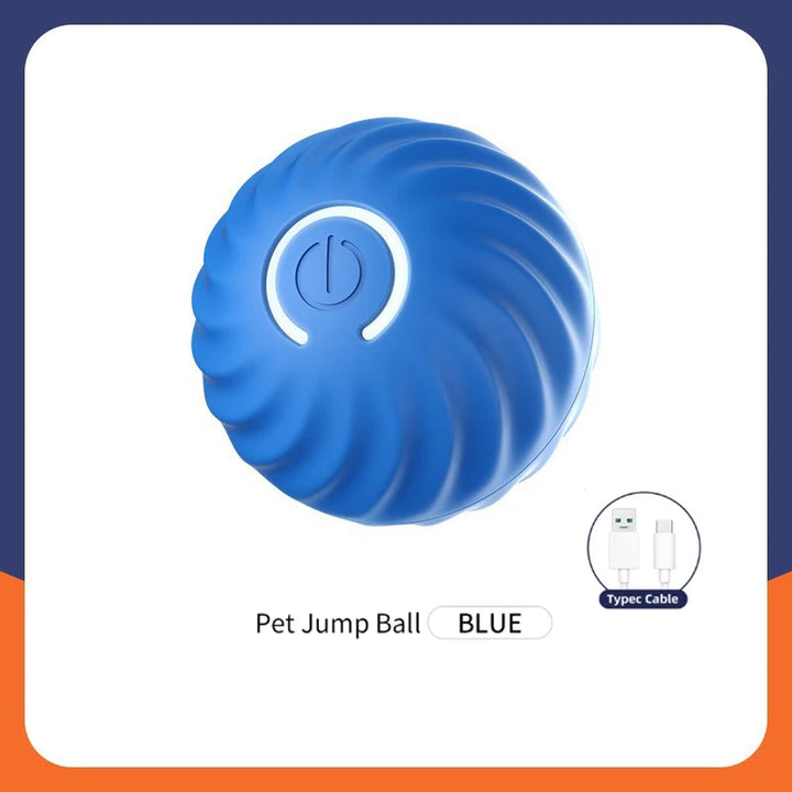 Smart Interactive Bouncing Ball – USB Rechargeable Pet Toy